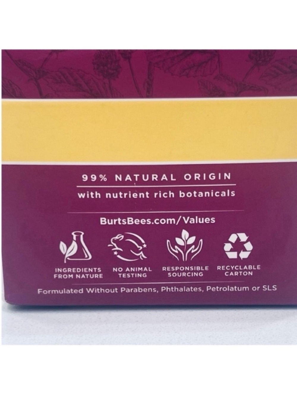 NEW! Burt's Bees Face Firming Moisturizing Cream, Face Mask & Lip Balm NIB - Picture 15 of 16